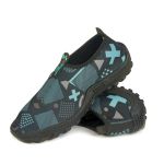 Kit 2 Sapatilhas Aquáticas Náuticas Blaqueadas - Geométrico Amarela e Azul