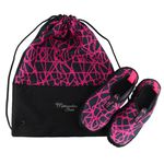 Kit Sapatilha Aquática Náutica Blaqueada Teia Rosa + Bag