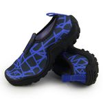 Kit 2 Sapatilhas Aquáticas Náuticas Blaqueadas - Teia Rosa e Azul