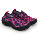 Kit 2 Sapatilhas Aquáticas Náuticas Blaqueadas - Teia Rosa e Azul