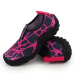 Kit 2 Sapatilhas Aquáticas Náuticas Blaqueadas - Teia Rosa e Azul