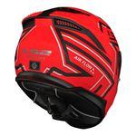 Capacete LS2 FF808 Stream 2 Maze - Laranja Fosco Preto