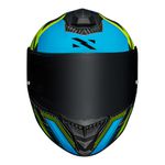 Capacete Norisk Carbon R Team - Amarelo Azul