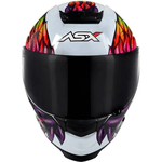 Capacete Asx Eagle Vibes - Branco/Color