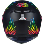 Capacete Asx Eagle Vibes Fosco - Preto/Color
