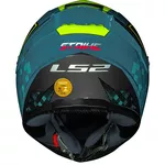 Capacete Ls2 Ff358 Pro Striker - Azul/Amarelo