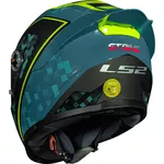 Capacete Ls2 Ff358 Pro Striker - Azul/Amarelo