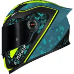 Capacete Ls2 Ff358 Pro Striker - Azul/Amarelo