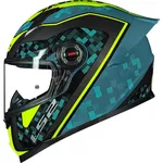 Capacete Ls2 Ff358 Pro Striker - Azul/Amarelo