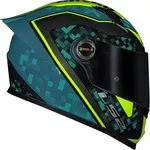 Capacete Ls2 Ff358 Pro Striker - Azul/Amarelo