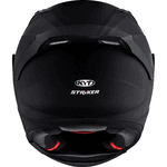 Capacete Kyt Striker 2V Plain - Preto Fosco.
