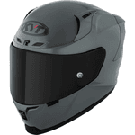 Capacete Kyt Striker 2V Plain - Nardo Grey Cinza.