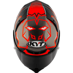 Capacete Kyt TT Revo - Nicolo Bulega 2022 - Preto Vermelho.