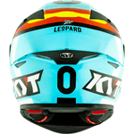 Capacete Kyt TT Revo - Leopard Spaniard - Azul