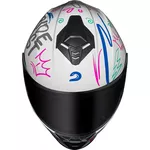 Capacete Race Tech Hit Faster - Branco/Rosa