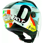 Capacete Kyt D-City Foggia Misano 2022 - Azul.