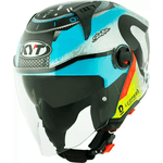 Capacete Kyt D-City Foggia Misano 2022 - Azul.