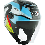 Capacete Kyt D-City Foggia Misano 2022 - Azul.
