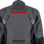 Jaqueta Asw Tsunami - Chumbo Preto Vermelho.