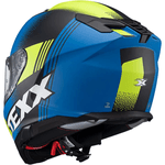 Capacete Texx Kaiman Track - Verde Preto Azul Fosco 