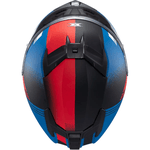 Capacete Texx Kaiman Track - Vermelho Preto Azul Fosco