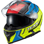 Capacete Texx Kaiman Teaser - Verde/Preto/Azul/Vermelho