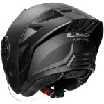 Capacete Ls2 Of616 Airflow 2 Monocolor - Preto Fosco 