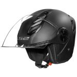 Capacete Ls2 Of616 Airflow 2 Monocolor - Preto Fosco 
