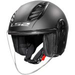 Capacete Ls2 Of616 Airflow 2 Monocolor - Preto Fosco 