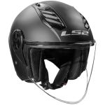 Capacete Ls2 Of616 Airflow 2 Monocolor - Preto Fosco 