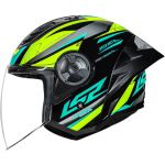 Capacete Ls2 Of616 Airflow 2 Draze - Preto/Amarelo 