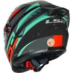 Capacete Ls2 Ff358 Pro Modok - Preto/Verde/Laranja