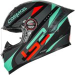 Capacete Ls2 Ff358 Pro Modok - Preto/Verde/Laranja