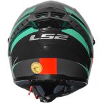 Capacete Ls2 Ff358 Pro Modok - Preto/Verde/Laranja