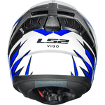 Capacete Ls2 Ff810 Vigo Flight - Branco/Azul/Vermelho