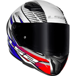 Capacete Ls2 Ff810 Vigo Flight - Branco/Azul/Vermelho