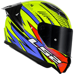 Capacete Ls2 Ff810 Vigo Flight - Amarelo/Laranja