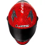 Capacete Ls2 Ff358 Pro Tiempo - Vermelho/Azul