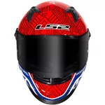 Capacete Ls2 Ff358 Pro Tiempo - Vermelho/Azul