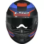 Capacete Ls2 Ff808 Stream II Road - Titanium Fosco/Vermelho