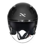 Capacete Norisk Downtown II Monocolor - Preto Fosco