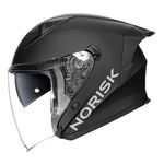 Capacete Norisk Downtown II Monocolor - Preto Fosco
