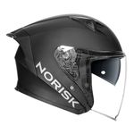 Capacete Norisk Downtown II Monocolor - Preto Fosco