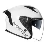 Capacete Norisk Downtown II Monocolor - Branco