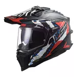Capacete Ls2 Mx701 Explorer C Extend - Vermelho Fosco