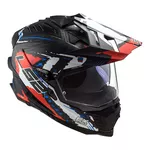 Capacete Ls2 Mx701 Explorer C Extend - Vermelho Fosco