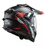 Capacete Ls2 Mx701 Explorer C Extend - Vermelho Fosco