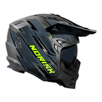 Capacete Norisk Darth 2 Storm - Titanium Cinza