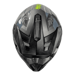 Capacete Norisk Darth 2 Storm - Titanium Cinza