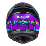 Capacete Ls2 Ff810 Vigo Drillox - Roxo/Rosa Fosco